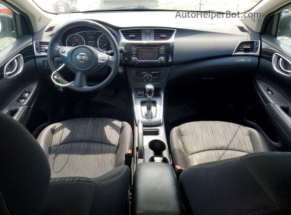 3N1AB7AP8JL626406 2018 NISSAN SENTRA White Вид панелі приладів