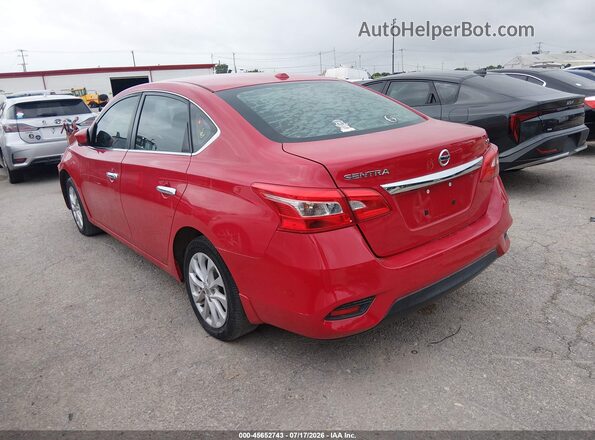 3N1AB7AP8JL627362 2018 NISSAN SENTRA Red Հետևի ձախ