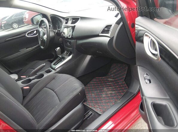 3N1AB7AP8JL627362 2018 NISSAN SENTRA Red Սալոնի դիմացի տեսք