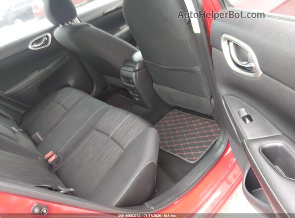 3N1AB7AP8JL627362 2018 NISSAN SENTRA Red VIN կոդի պիտակի տեսք