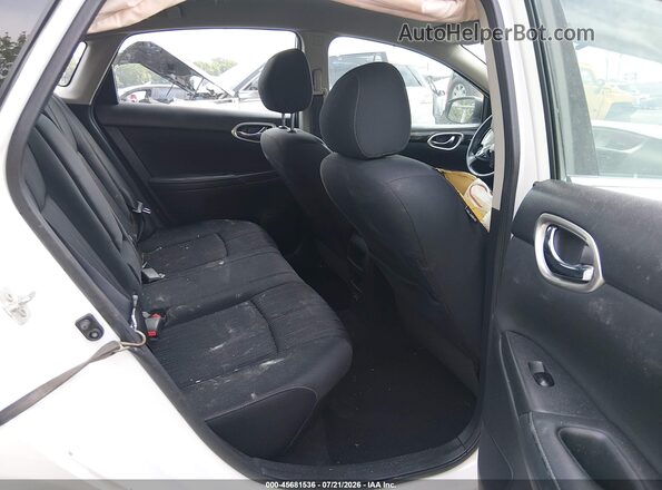 3N1AB7AP8JL662578 2018 NISSAN SENTRA White Вид наклейки з VIN-кодом