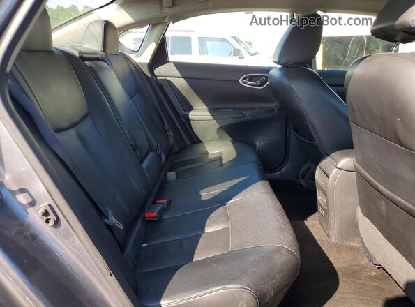 3N1AB7AP8JY230236 2018 NISSAN SENTRA Серый Вид задних сидений