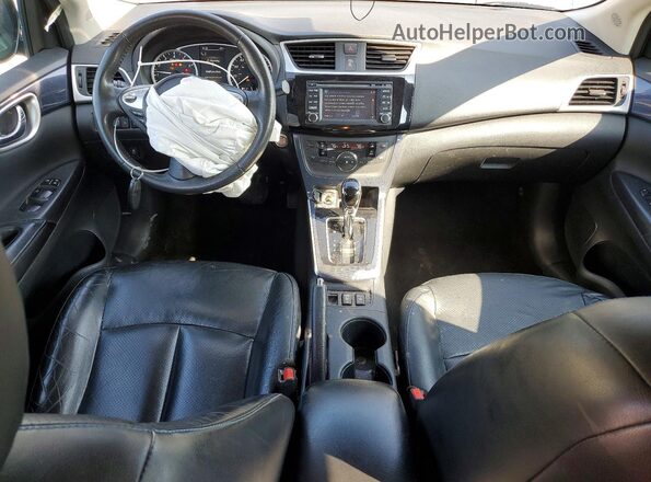 3N1AB7AP8JY230236 2018 NISSAN SENTRA Серый Вид панели приборов