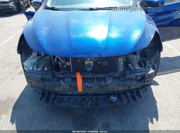 3N1AB7AP8JY232066 2018 NISSAN SENTRA Синий Вид спереди
