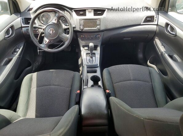 3N1AB7AP8JY240202 2018 NISSAN SENTRA Серый Вид панели приборов