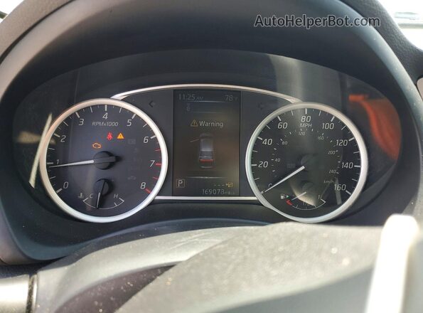 3N1AB7AP8JY254746 2018 NISSAN SENTRA Серый Вид щитка приборов