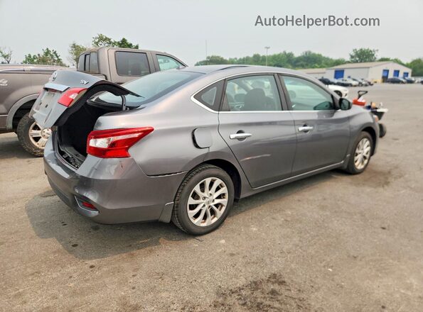 3N1AB7AP8JY266458 2018 NISSAN SENTRA Gray უკანა მარჯვენა
