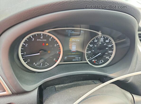3N1AB7AP8JY266458 2018 NISSAN SENTRA Gray ხელსაწყოთა პანელის ხედი