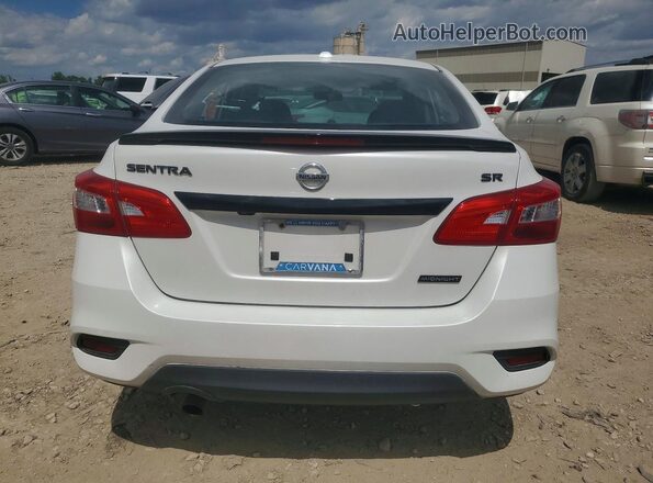 3N1AB7AP8JY272406 2018 NISSAN SENTRA White Rear view