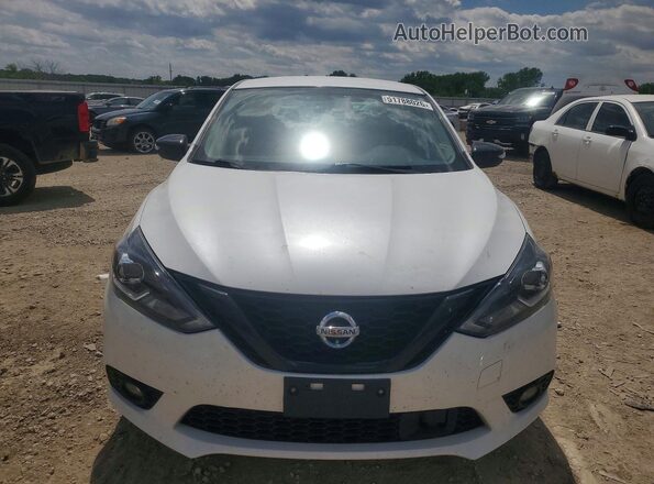 3N1AB7AP8JY272406 2018 NISSAN SENTRA White Front view