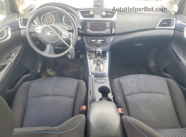 3N1AB7AP8JY272406 2018 NISSAN SENTRA White Dashboard view