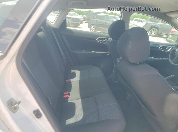 3N1AB7AP8JY272406 2018 NISSAN SENTRA White Rear seats view
