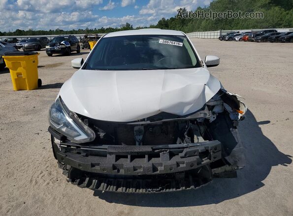 3N1AB7AP8JY274284 2018 NISSAN SENTRA Белый Вид спереди