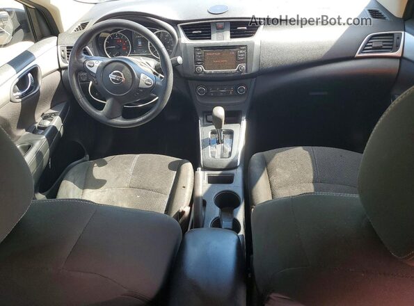 3N1AB7AP8JY274284 2018 NISSAN SENTRA Белый Вид панели приборов