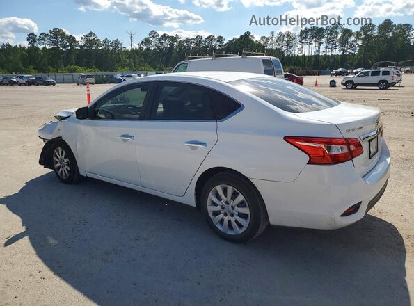 3N1AB7AP8JY274284 2018 NISSAN SENTRA Белый Задняя левая четверть