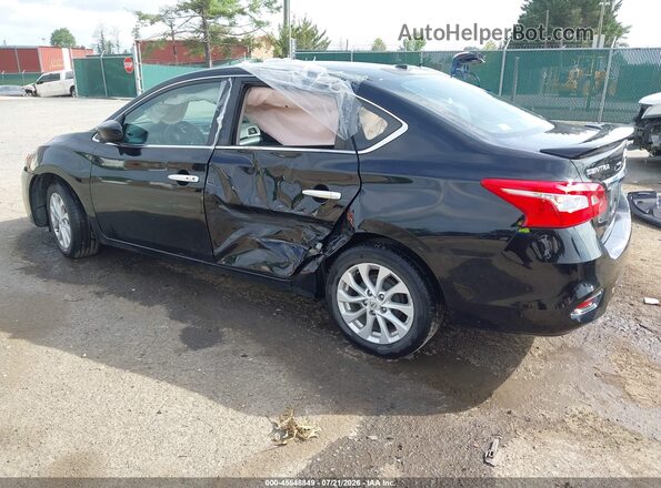 3N1AB7AP8JY277797 2018 NISSAN SENTRA Black Հետևի ձախ