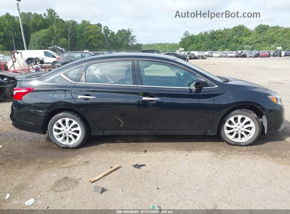 3N1AB7AP8JY277797 2018 NISSAN SENTRA Black Սալոնի հետևի տեսք