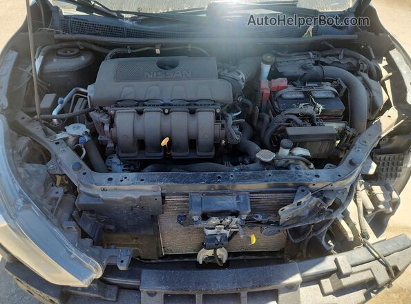 3N1AB7AP8JY283437 2018 NISSAN SENTRA Black Սալոնի հետևի տեսք