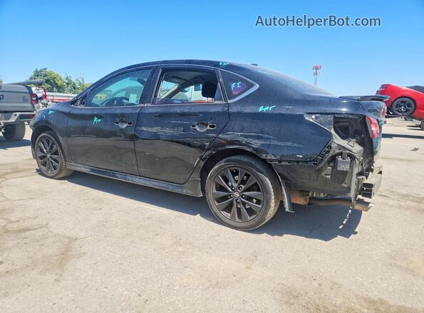 3N1AB7AP8JY283437 2018 NISSAN SENTRA Black Հետևի ձախ