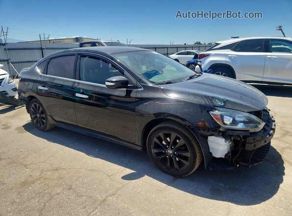 3N1AB7AP8JY283437 2018 NISSAN SENTRA Black Առջևի աջ