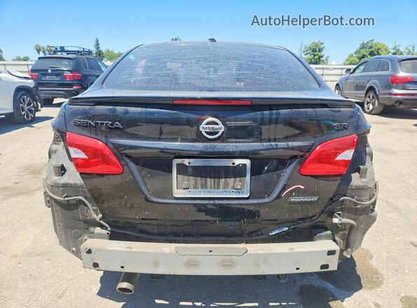 3N1AB7AP8JY283437 2018 NISSAN SENTRA Black Հետևի տեսք