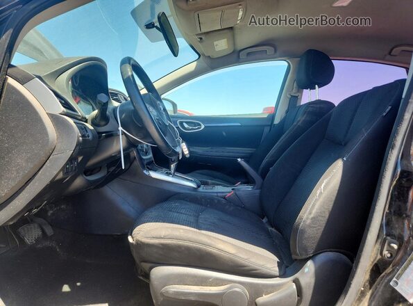 3N1AB7AP8JY283437 2018 NISSAN SENTRA Black Սալոնի դիմացի տեսք