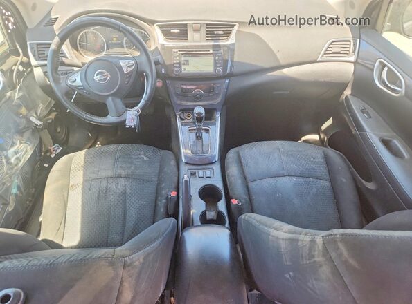 3N1AB7AP8JY283437 2018 NISSAN SENTRA Black Առջևի վահանակի տեսք