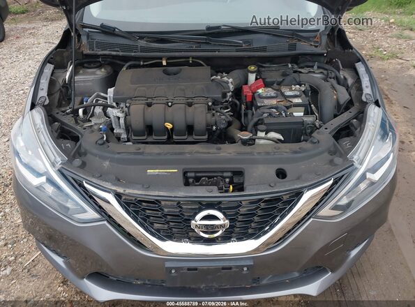 3N1AB7AP8JY289299 2018 NISSAN SENTRA Серый Вид сзади