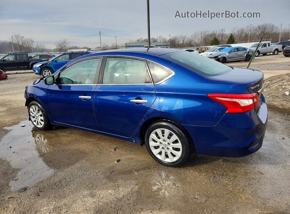 3N1AB7AP8JY290100 2018 NISSAN SENTRA Blue უკანა მარცხენა