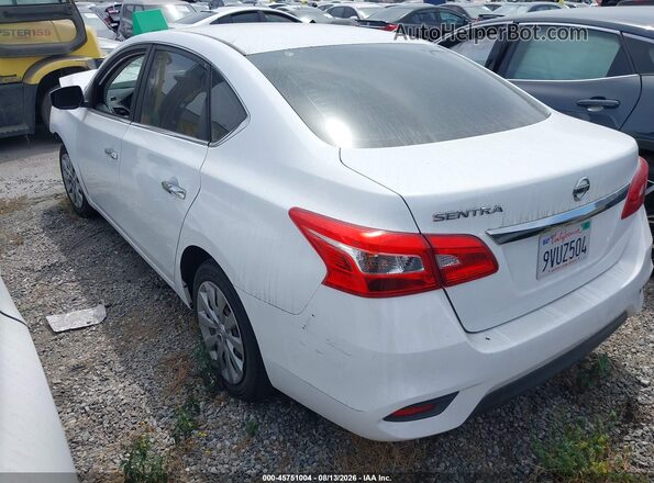 3N1AB7AP8JY296737 2018 NISSAN SENTRA White Trasero izquierdo