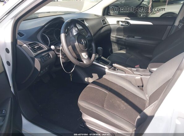 3N1AB7AP8JY296737 2018 NISSAN SENTRA White Vista interior delantera