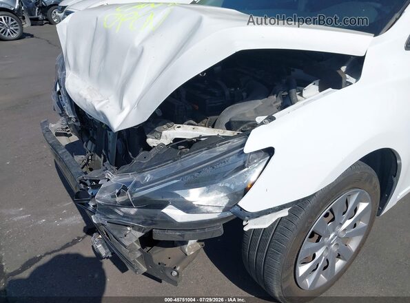 3N1AB7AP8JY296737 2018 NISSAN SENTRA White Vista interior trasera