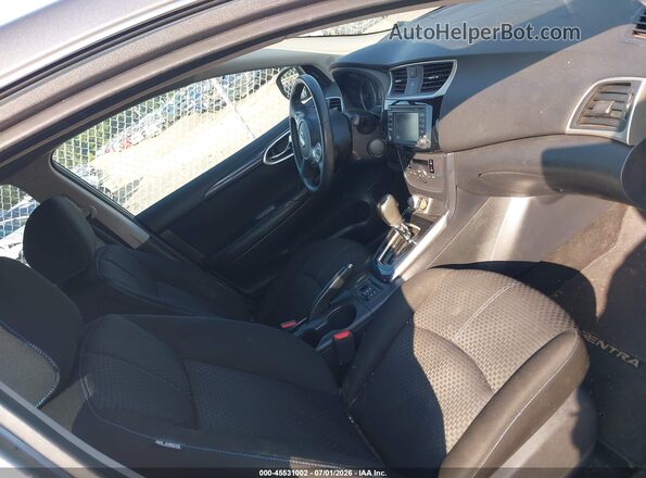 3N1AB7AP8JY304724 2018 NISSAN SENTRA Gray Սալոնի դիմացի տեսք