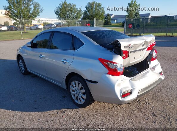 3N1AB7AP8JY311558 2018 NISSAN SENTRA Silver უკანა მარცხენა