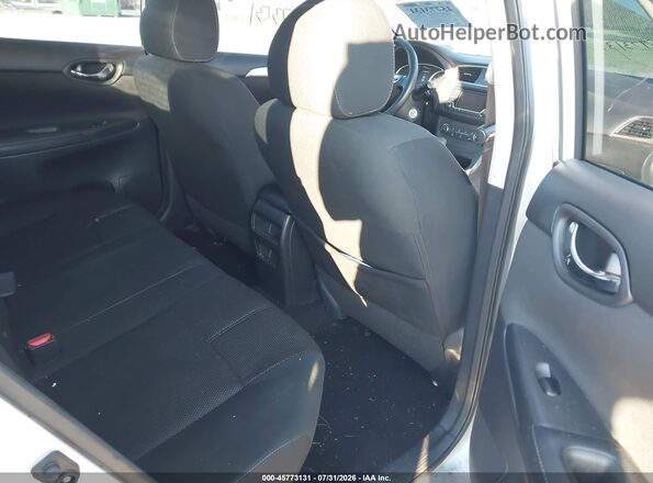 3N1AB7AP8JY311558 2018 NISSAN SENTRA Silver VIN კოდის სტიკერის ხედი
