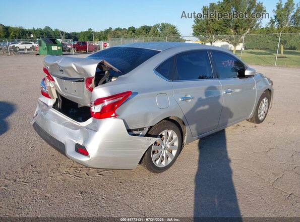 3N1AB7AP8JY311558 2018 NISSAN SENTRA Silver უკანა მარჯვენა