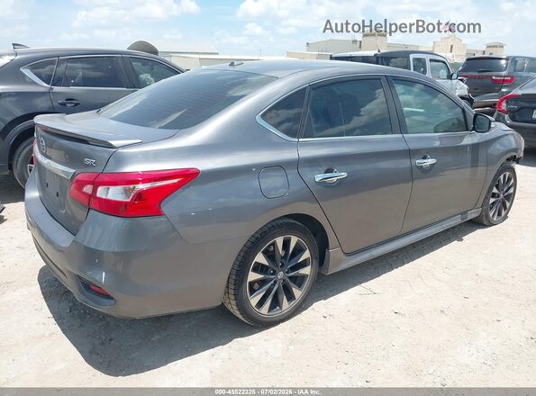 3N1AB7AP8JY315724 2018 NISSAN SENTRA Gray Tył prawy