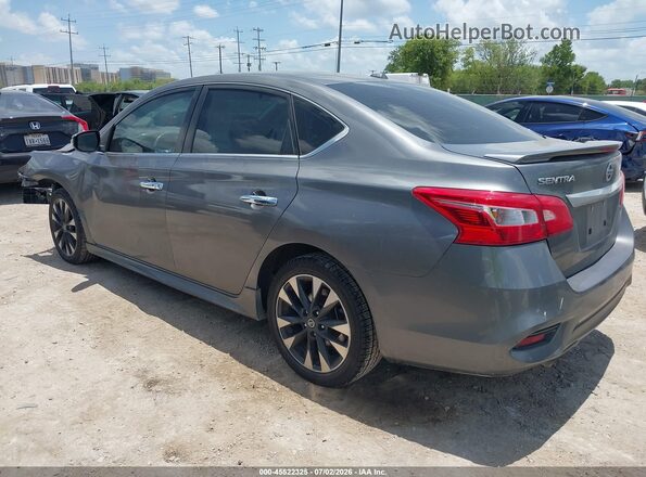 3N1AB7AP8JY315724 2018 NISSAN SENTRA Gray Tył lewy