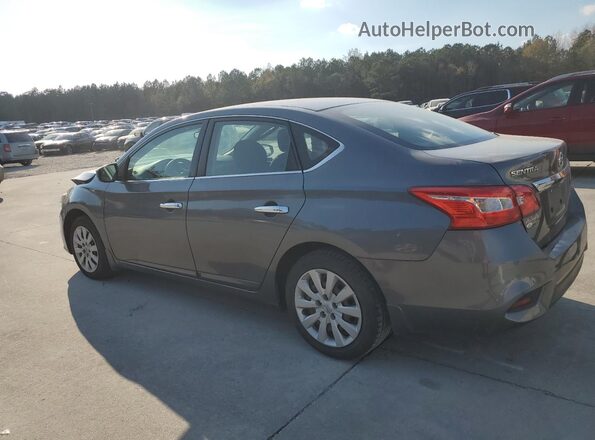 3N1AB7AP8JY318042 2018 NISSAN SENTRA Silver Tył lewy