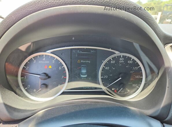 3N1AB7AP8JY321149 2018 NISSAN SENTRA Белый Вид щитка приборов