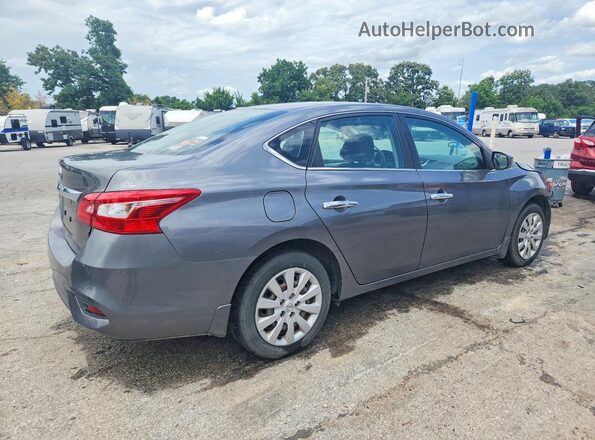3N1AB7AP8JY332491 2018 NISSAN SENTRA Gray Tył prawy