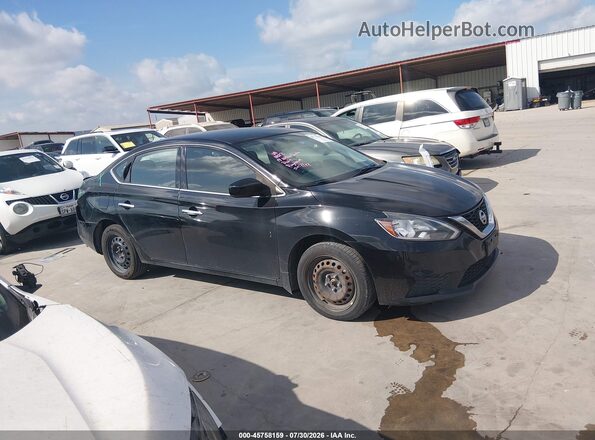 3N1AB7AP8JY333270 2018 NISSAN SENTRA Black სალონის 360-გრადუსიანი ხედი