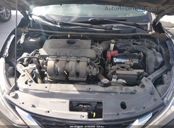 3N1AB7AP8JY333270 2018 NISSAN SENTRA Black უკანა ხედი
