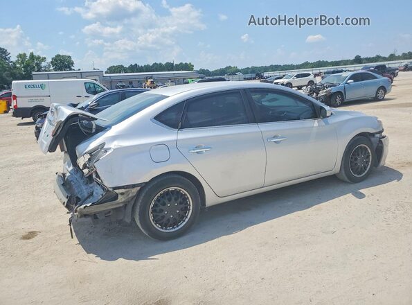 3N1AB7AP8JY336959 2018 NISSAN SENTRA Silver უკანა მარჯვენა