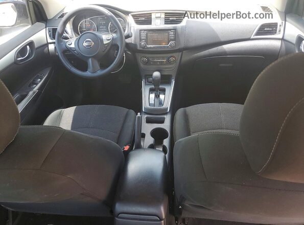 3N1AB7AP8JY336959 2018 NISSAN SENTRA Silver წინა პანელის ხედი