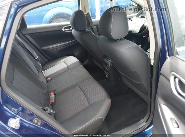 3N1AB7AP8KL604312 2019 NISSAN SENTRA Blue Вид наклейки з VIN-кодом