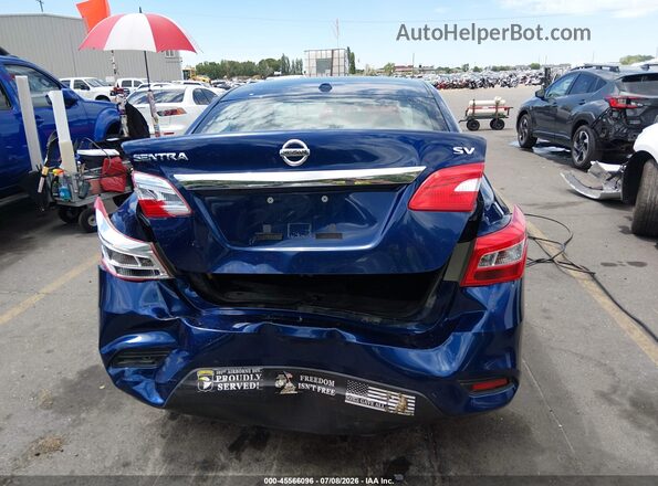 3N1AB7AP8KL604312 2019 NISSAN SENTRA Blue 