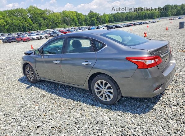 3N1AB7AP8KL605718 2019 NISSAN SENTRA Gray Հետևի ձախ