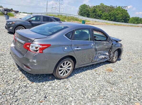 3N1AB7AP8KL605718 2019 NISSAN SENTRA Gray Հետևի աջ