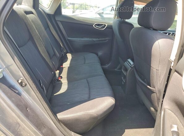 3N1AB7AP8KL605718 2019 NISSAN SENTRA Gray Հետևի նստատեղերի տեսք